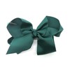 set of 4 green school hair bow green hair accessories