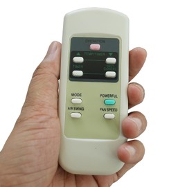 Replacement Remote Control Compatible for Panasonic Air Conditioner A75C2062 A75C2063 A75C2064 A75C2065 for CW-C60YU CW-C80YU CW-XC60YU CW-XC80YU CW-XC82YU CW-XC83YU CW-XC100AU CW-XC103VU CW-XC120AU