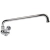 AA Faucet Single Wall Mount Commercial Manual Wok Range Faucet