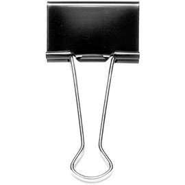Rapesco FBC320B1 32 mm Foldback Clips, Black, Pack of 10