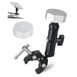 Starlink Mini Mount Kit - Adjustable Clamp Bracket for RV, Ladders, Roof Rack, Balcony, Mobile, Ladder, Accessories for Pole, Tube, Pipe, Tubing