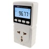 Plug-in Socket Design Power Meter Energy Watt Voltage Current Frequency