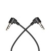 Aux Audio Cable, L Shape Stereo Mini Plug, 3.5mm 3