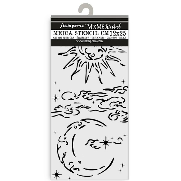 Stamperia - Thick Stencils for Scrapbooks, Albums, Cards, Bullet Journalling,