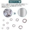 JUNYON M3-M8 Spring Washer + Flat Washer Set Washer Combination