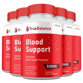 Gold Nutra True Balance Capsules, Premium All Natural Ingredients, Maximum Strength Pills True Balance Supplement (5 Pack)