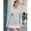 LUYAA Performance Hoodie Women Sunproof Fishing Hiking Shirts Tennis Lightweight