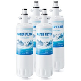 ADQ36006101 Water Filter Replacement Compatible with LG LT700P/PC/PCS and Kenmore 9690, Replaces, ADQ36006102, RWF1200A, Fit for LG LFXS30766S, LFXS29626S, LFX31925ST,etc. 4 Packs by KAYBAYJAY