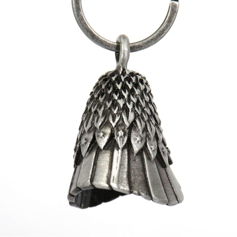 Milwaukee Leather MLB9042 'Bald Eagle Head' Motorcycle Good Luck Bell