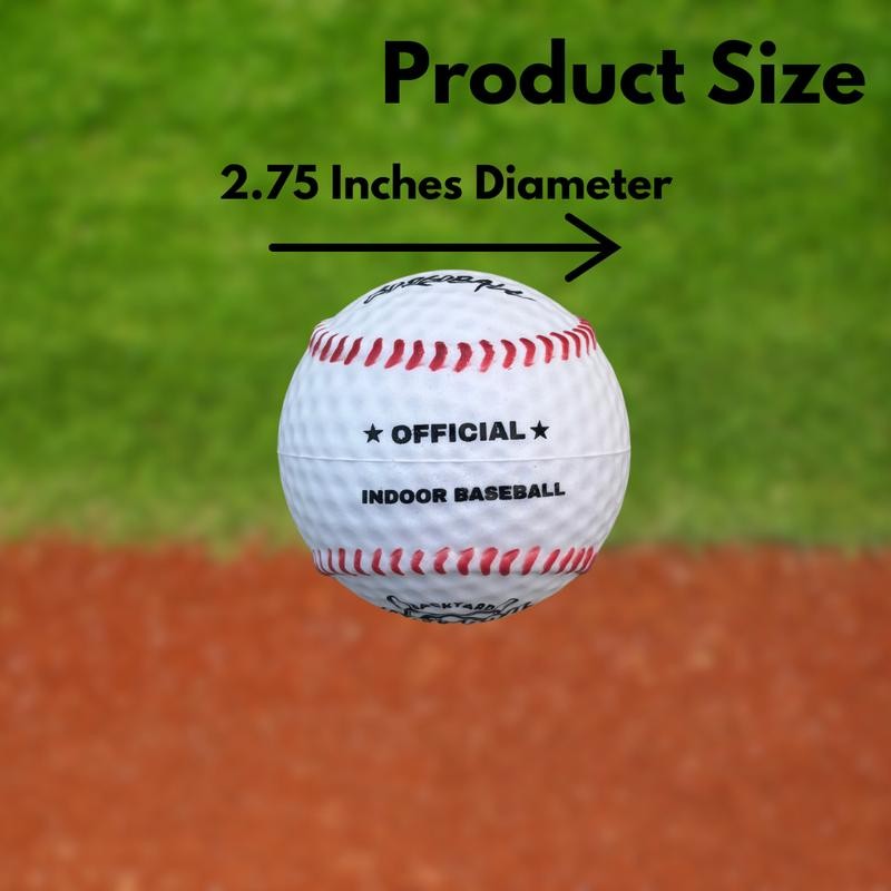 Borgoball 4 Pack - Foam Baseball with Crazy Movement for