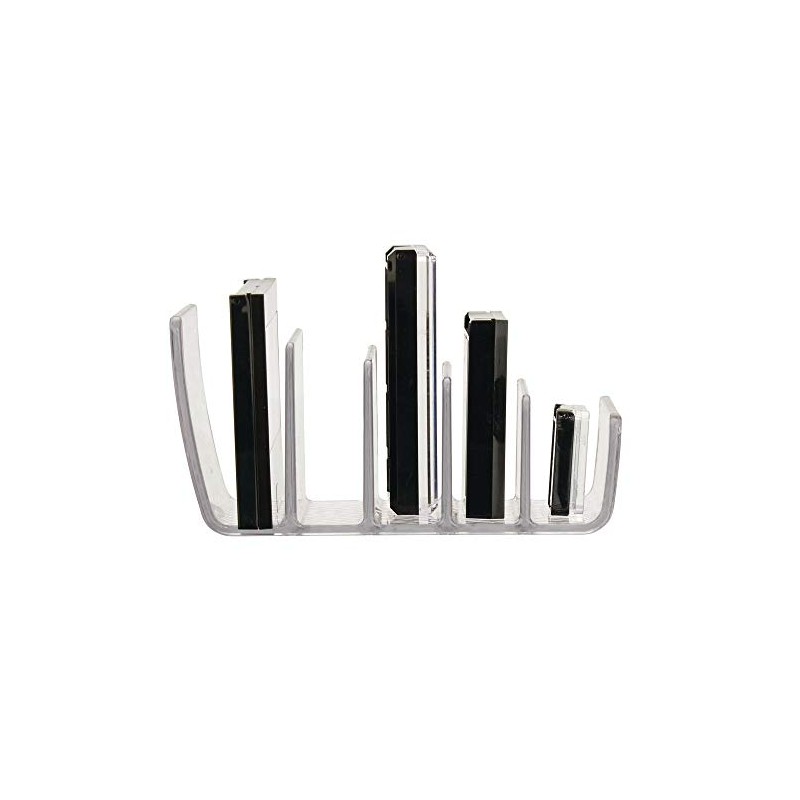InterDesign Rain Cosmetic Palette Organizer for Vanity Cabinet to Hold