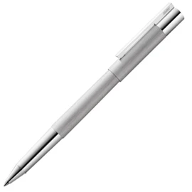 Lamy L351 Rollerball Pen, Water-based, Scala, Stainless Steel, Genuine Imported Product