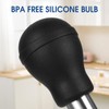 Turkey Baster with Silicone Suction Bulb, Stainless Steel Food Grade