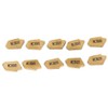 10 Pieces CNC Rotary Blade HW190223113 CNC Lathe Turning Tool