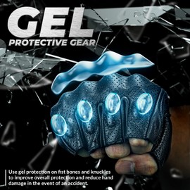 ROCKBROS Cycling Gloves for Men Women Breathable Half Finger Gel Padded Mountain Bike Gloves for Climbing, Hiking, Outdoor Sports