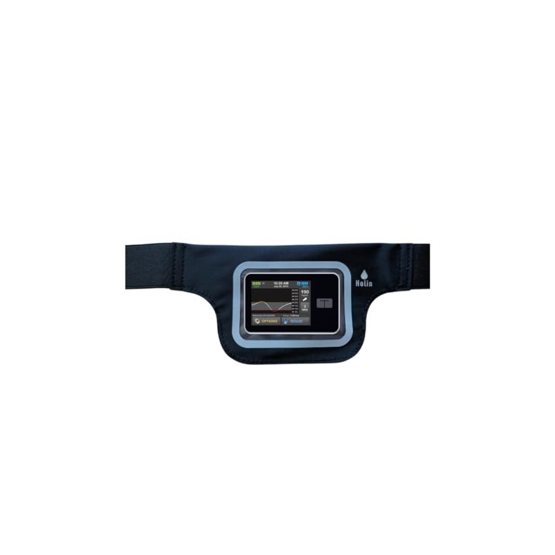 Invisible Infusion Bags with Window, black, Ultra thin