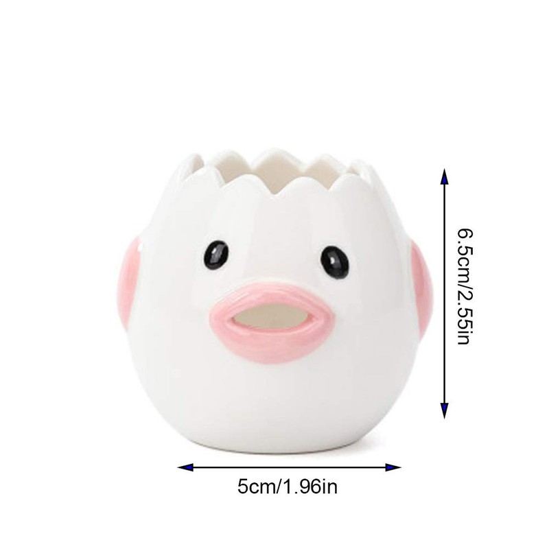 Egg Yolk Separator, Egg Yolk Separator, Separator, Ceramic Cute Kitchen