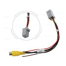 8 Pin for Mitsubishi Outlander ASX GF GG ZJ 2013-2020 Car Radio Stereo OEM Reverse Parking Rearview Back UP Camera Video Input RCA Adapter Converter Female Plug