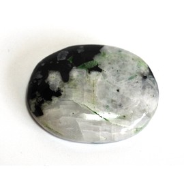 Reiki Healing Energy Charged Rainbow Moonstone Crystal Palm Stone Including Information & Beautifully Gift Wrapped!