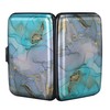 ELFISH Mini RFID Aluminum Wallet Credit Cards Holder Business Card
