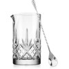 Cocktail Mixing Glass with Stirrer – 17oz Bar Mixing Pitcher