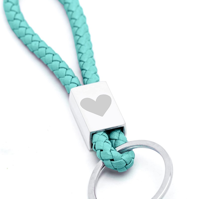 Glitzkind Keyring with Engraving for Mum, Grandma, Dad, Girlfriend, Heart
