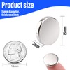 15X3MM Strong Neodymium Magnet Large,30Pcs Rare Earth Magnets Round Disc
