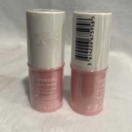 COVERGIRL Lot of 2 CoverGirl Clean Fresh Cooling Glow Stick -300 Transparent