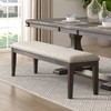 Lexicon Newbury Dining Bench, Brown