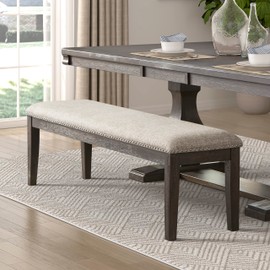 Lexicon Newbury Dining Bench, Brown