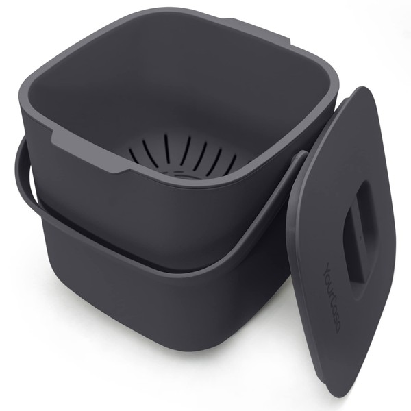 YourCasa® Organic Kitchen Waste Bin, 7 L, Compost Bin for