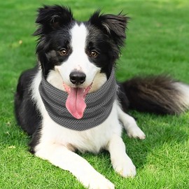 Cooling Collar for Dogs, Dog Bandanas Cooling, Dog Collar, Cooling Dog Collar, Suitable for Cooling Dogs in Summer, 45 x 13 cm