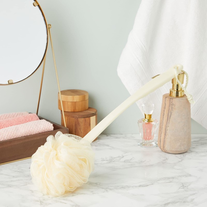Juvale Exfoliating Luffa Shower Scrubber & Bath Scrubber for Body