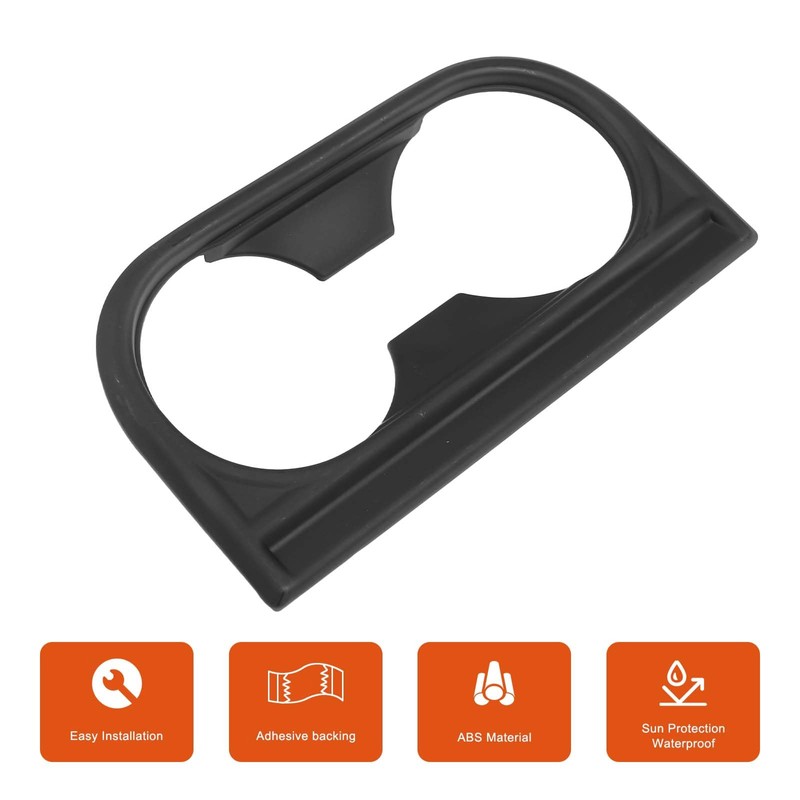 Front Seat Armrest Cup Holder Frame Cover Compatible with Toyota