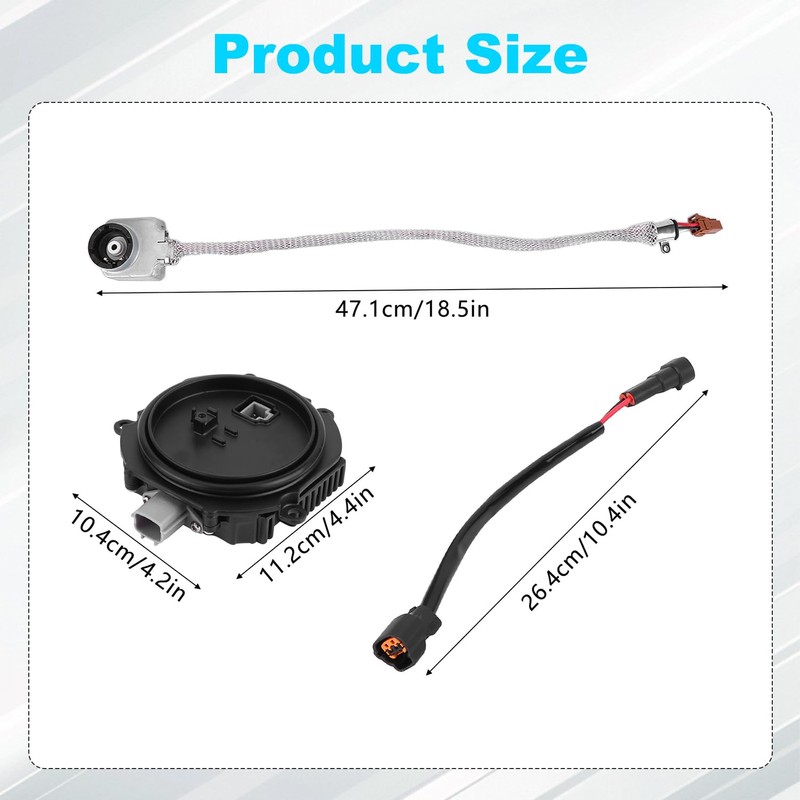 Zcargel Headlight Ballast Compatible For Subaru Impreza WRX 2004-2013 Xenon
