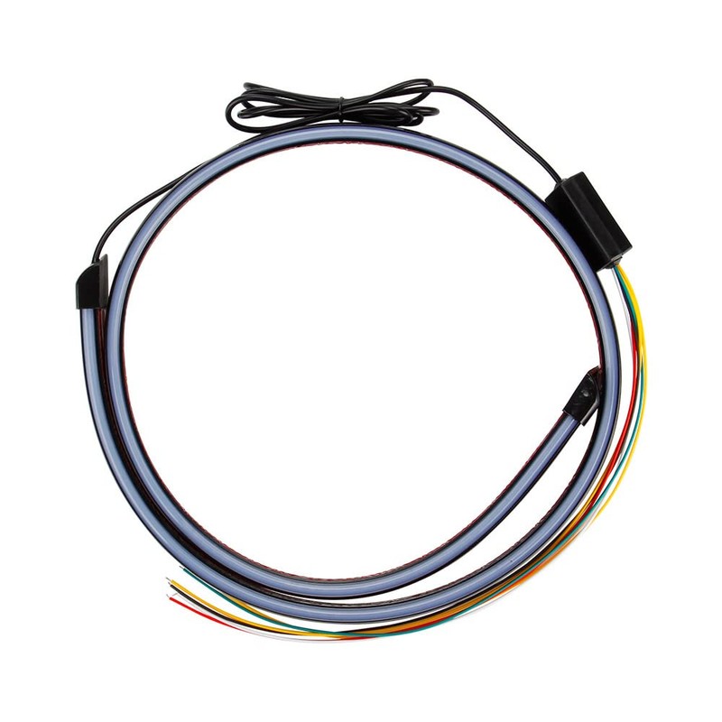 TOTMOX LED Car Tail Brake Light Strip, Rear Roof Trunk