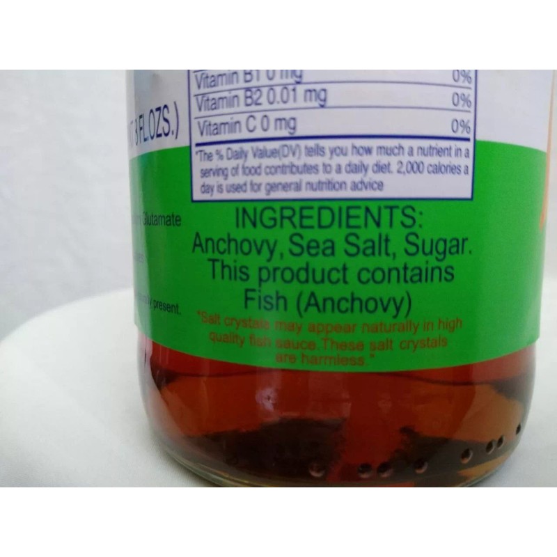 Squid Brand Fish Sauce Gluten Free, No MSG Added 24