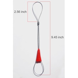 6 Pack Electrical Fish Tape Puller Fastener Tool - Wire Pulling Socks Grips, Cable Loop Tip Fastener for Running Wires Through Walls