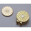 Chrysanthemum Crest Golf Marker Hat Clip Magnetic Attachment Ball Marker