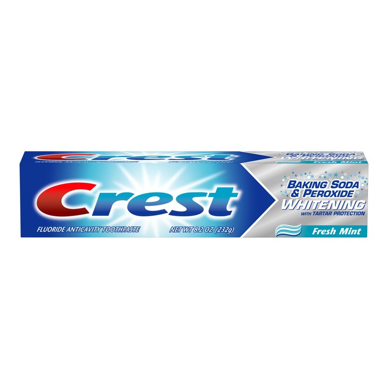 Crest Baking Soda & Peroxide Whitening with Tartar Protection Toothpaste,