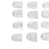 30pcs Pinky Toe Protector Anti Friction Breathable Transparent Ultra Thin