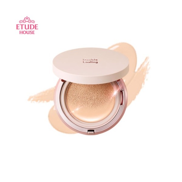 ETUDE HOUSE Double Lasting Cushion Glow SPF50+ PA+++ 15g, Shade:17C1