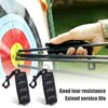 Emperoch 2 Pcs Archery Arrow Pullers, Black Rubber Protective Arrow