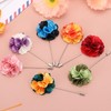 PATIKIL Flower Boutonnieres Pin, 1 Pcs Lapel Pin for Men