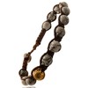 Samsara Tibetan Buddhist Bracelet - Shamballa with Fossil Agate Stone