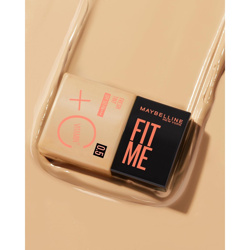Base de maquillaje Fit Me Fresh Tint, 0.5 Maybelline NY
