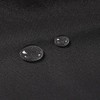 Sfoothome 180cm Wide x 200cm Long Black Shower Curtain,Waterproof Shower
