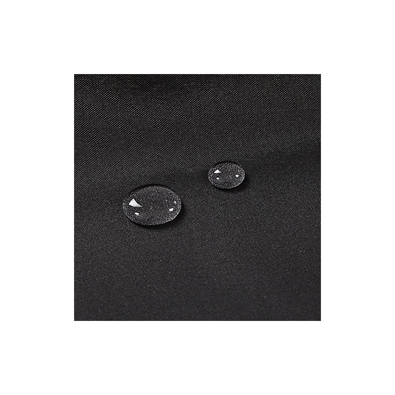 Sfoothome 180cm Wide x 200cm Long Black Shower Curtain,Waterproof Shower