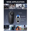 Onvian Upgraded Rechargeable Bike Alarm, Wireless Vibration Motion Sensor Antitheft