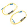 Vikye Divisor de fibra óptica, 2 piezas, 1x2, Baja pérdida